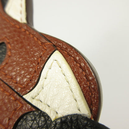 【中古】MAISON KITSUNE | メゾンキツネ LEATHER FOX HEAD COIN PURSE コインケース KUZ-8815-A ブラウン