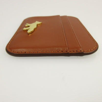 【中古】MAISON KITSUNE | メゾンキツネ EDIE カード ホルダー カードケース OW05700LR0001 ブラウン