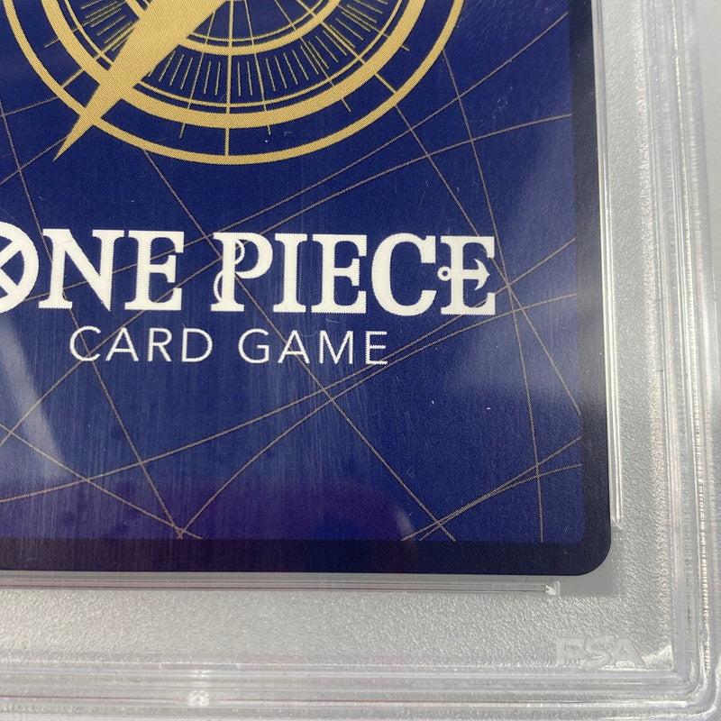 【中古】 ワンピースカード　SR)エンポリオ・イワンコフ【パラレル】（EBIMO）OP02-051 PSA10 serial:89758729