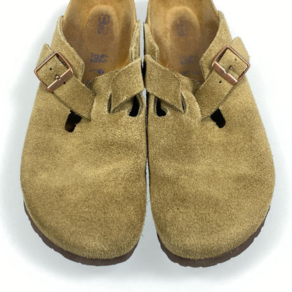 【中古】BIRKENSTOCK | ビルケンシュトック BOSTON SUEDE サンダル 27.0cm カーキ 27cm