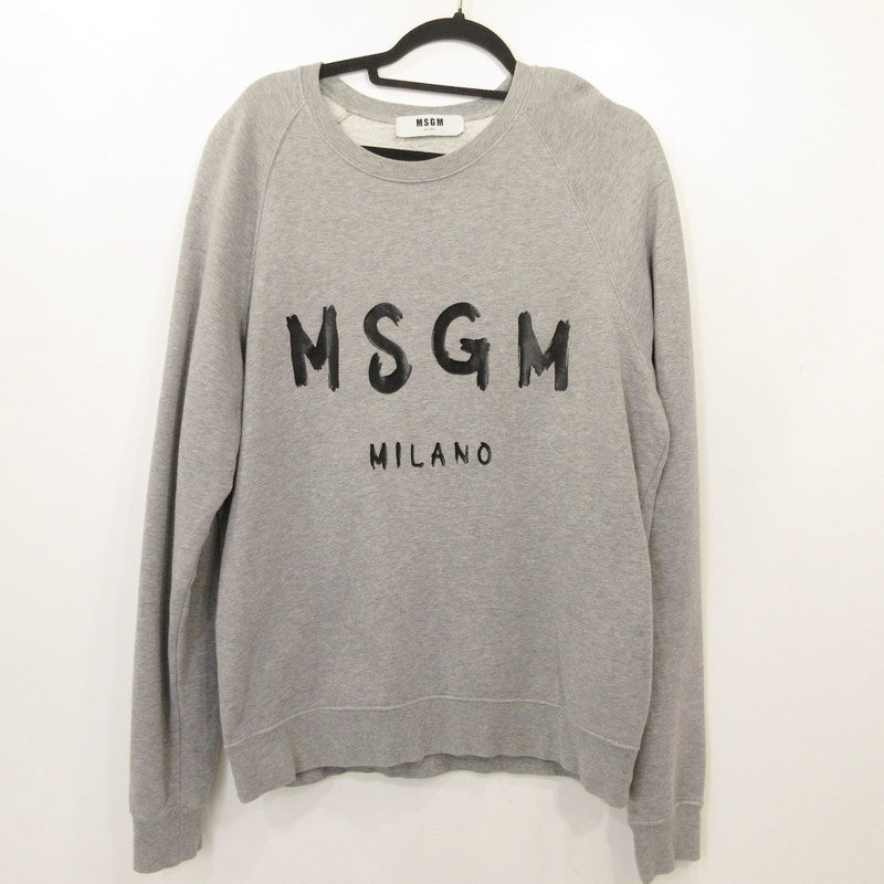 MSGM | エムエスジーエム スウェット 2140MM104 国内正規品 グレー サイズ：M