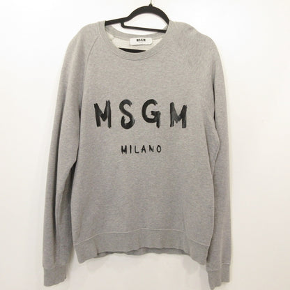 MSGM | エムエスジーエム スウェット 2140MM104 国内正規品 グレー サイズ：M