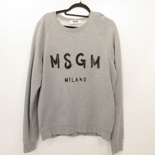 MSGM | エムエスジーエム スウェット 2140MM104 国内正規品 グレー サイズ：M