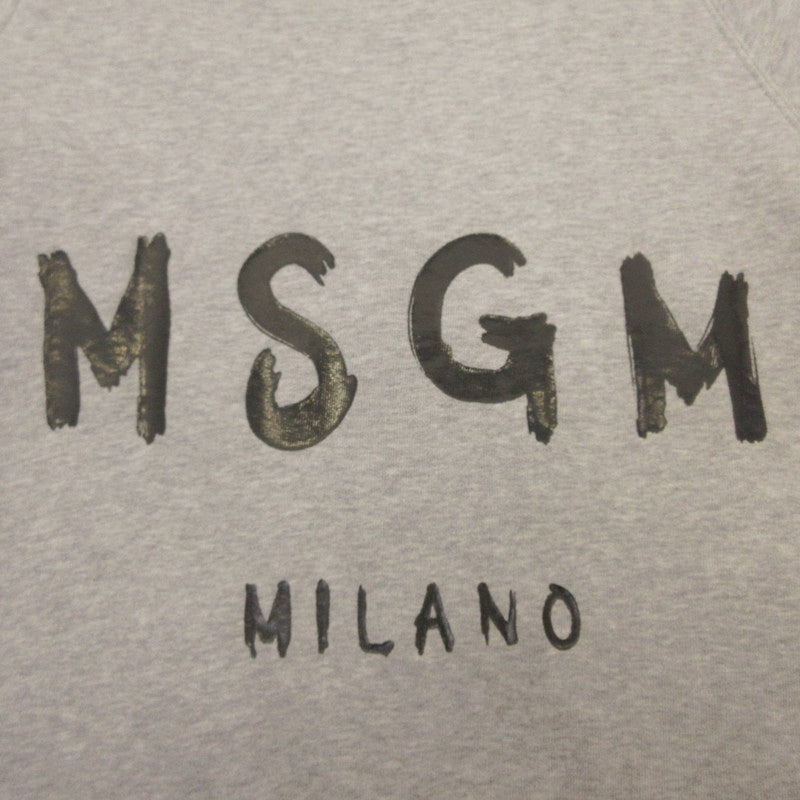 MSGM | エムエスジーエム スウェット 2140MM104 国内正規品 グレー サイズ：M