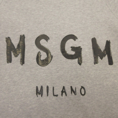 MSGM | エムエスジーエム スウェット 2140MM104 国内正規品 グレー サイズ：M