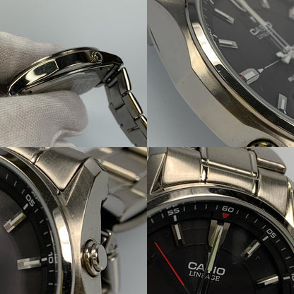 【中古】CASIO | カシオ LINEAGE 腕時計 LCW-M100DE-1AJF シルバー