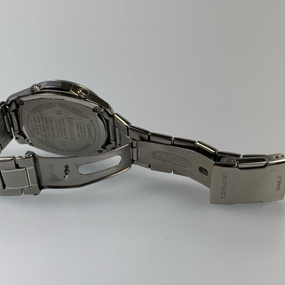 【中古】CASIO | カシオ LINEAGE 腕時計 LCW-M100DE-1AJF シルバー