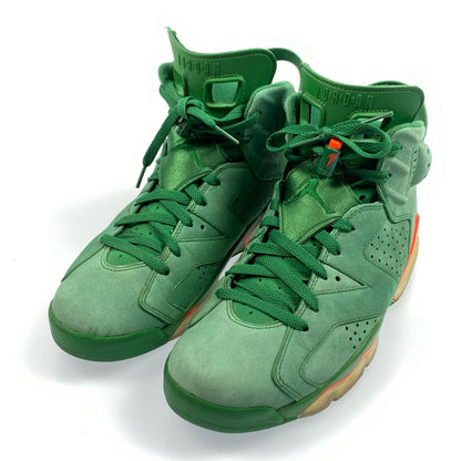 【中古】NIKE | ナイキ AIR JORDAN 6 RETRO スニーカー AJ5986-335 2017A/W 28.0cm グリーン 28cm