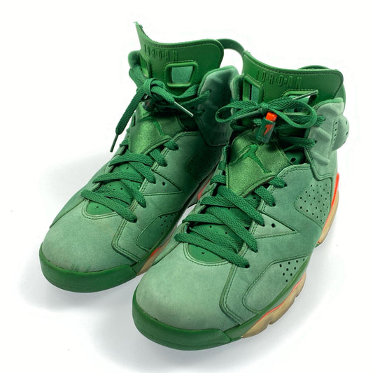 【中古】NIKE | ナイキ AIR JORDAN 6 RETRO スニーカー AJ5986-335 2017A/W 28.0cm グリーン 28cm