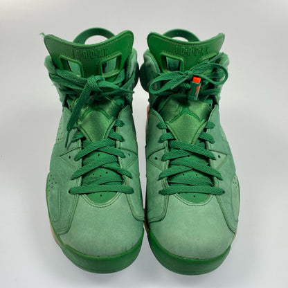 【中古】NIKE | ナイキ AIR JORDAN 6 RETRO スニーカー AJ5986-335 2017A/W 28.0cm グリーン 28cm
