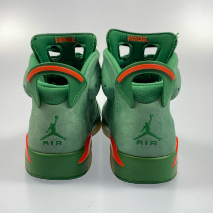 【中古】NIKE | ナイキ AIR JORDAN 6 RETRO スニーカー AJ5986-335 2017A/W 28.0cm グリーン 28cm