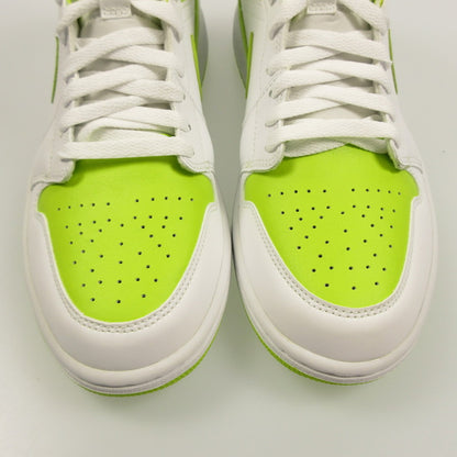 【中古】NIKE | ナイキ WMNS AIR JORDAN 1 MID スニーカー BQ6472-131 ライトグリーン 27.5cm