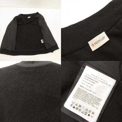 【中古】MONCLER | モンクレール ZIP UP CARDIGAN ジャージ J10918G00032 国内正規品 2024S/S ブラック サイズ：S