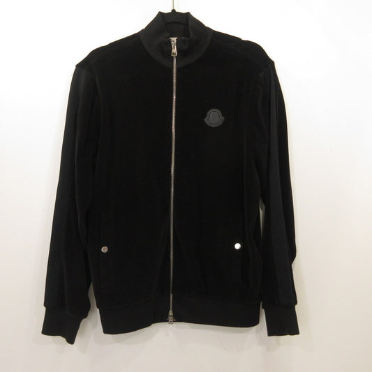 【中古】MONCLER | モンクレール ZIP UP CARDIGAN ジャージ J10918G00032 国内正規品 2024S/S ブラック サイズ：S