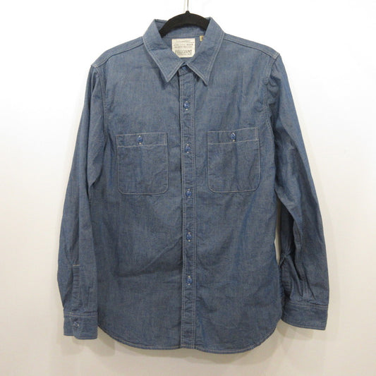 【中古】FULLCOUNT | フルカウント Chambray Shirt 長袖シャツ 4810 ブルー サイズ：40