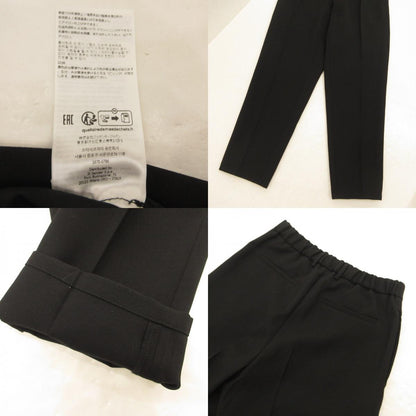 【中古】JIL SANDER | ジルサンダー ウールギャバジンテーパードパンツ その他ボトムス J21KA0011 国内正規品 ブラック サイズ：44