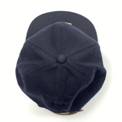 【中古】The H.W.DOG&Co. | ザエイチダブリュードッグアンドコー BASEBALL CAP キャップ D-00001 ネイビー