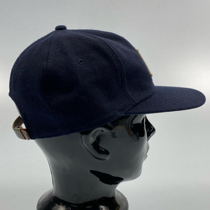 【中古】The H.W.DOG&Co. | ザエイチダブリュードッグアンドコー BASEBALL CAP キャップ D-00001 ネイビー
