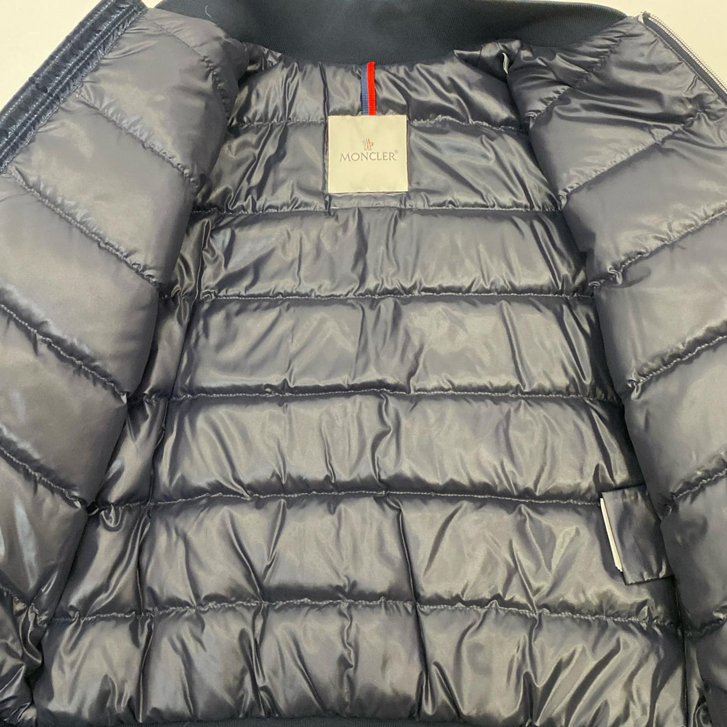 MONCLER | モンクレール RADIS GIUBBOTTO スタジャン I19541A00015 53A3H ジュニアサイズ:14A ネイビー