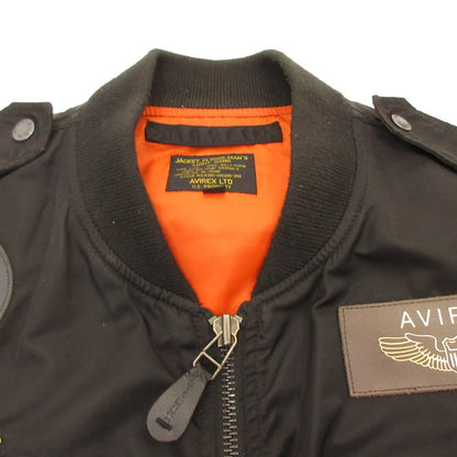 【中古】AVIREX | アヴィレックス L-2A 334TH FIGHTER SQUADRON ミリタリーコート 6162128 ｻｲｽﾞ:2XL ブラック