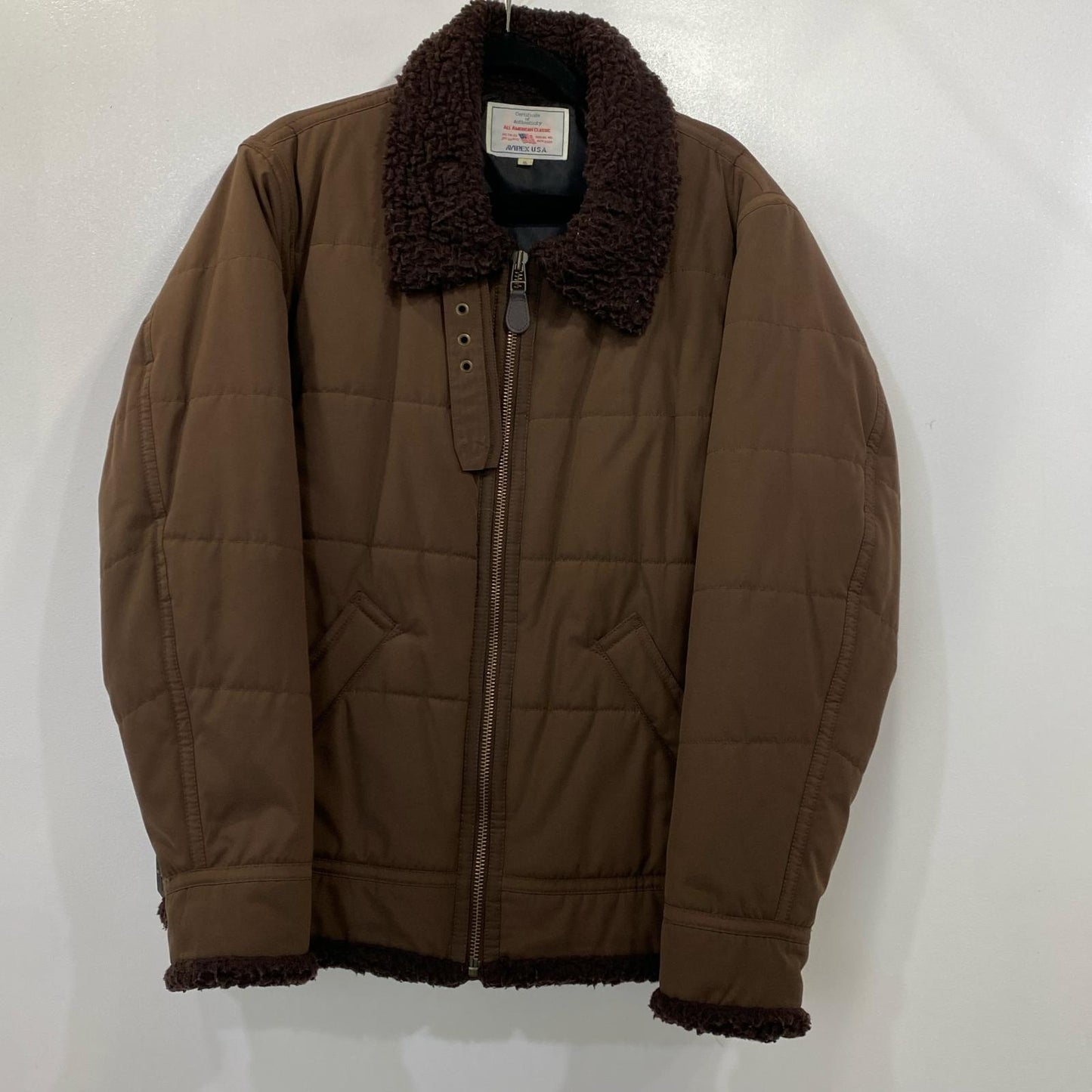 【中古】AVIREX | アヴィレックス B-3 ミリタリーコート 6152232 ブラウン サイズ：XL