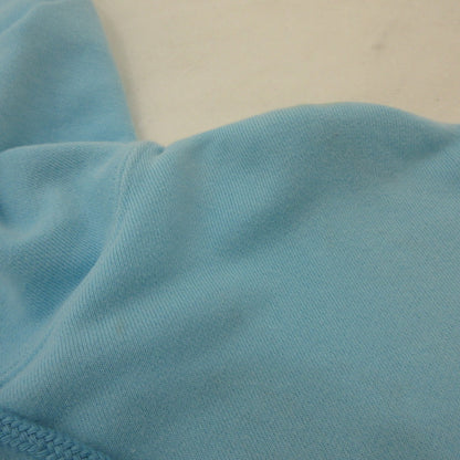 【中古】A BATHING APE | アベイシングエイプ PATCHED LOGO OVERSIZED HOODIE パーカー 001PPI802001L ライトブルー サイズ：M