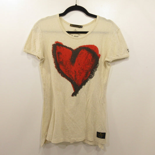 【中古】Vivienne Westwood | ヴィヴィアンウエストウッド 半袖Ｔシャツ 6114M アイボリー サイズ：M