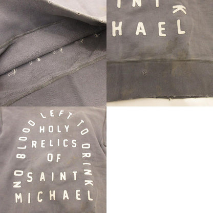 【中古】SAINT MICHAEL | セントマイケルセイントマイケル CRW SWEAT SH スウェット SM-S21-0000-018 グレー サイズ：L