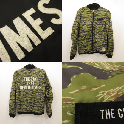 【中古】CRIMIE | クライミー REVERSIBLE CAMO MA-1 JACKET ミリタリージャケット C1K1-JK02 リバーシブル ブラック サイズ：M