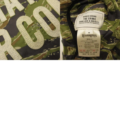 【中古】CRIMIE | クライミー REVERSIBLE CAMO MA-1 JACKET ミリタリージャケット C1K1-JK02 リバーシブル ブラック サイズ：M
