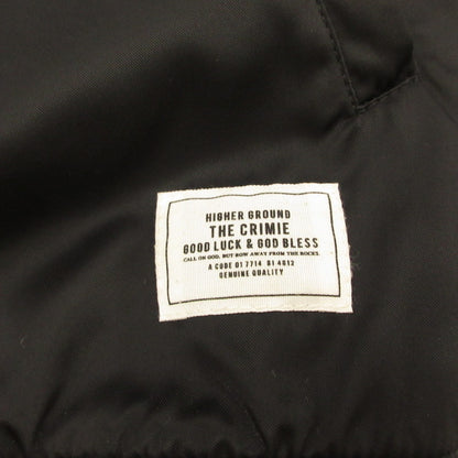 【中古】CRIMIE | クライミー REVERSIBLE CAMO MA-1 JACKET ミリタリージャケット C1K1-JK02 リバーシブル ブラック サイズ：M