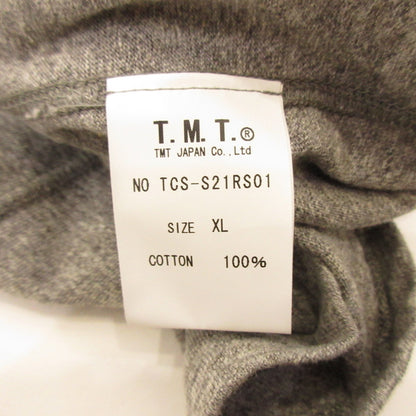 TMT | TMT Short Sleeve T-Shirt TCS-S21RS01 Gray Size: XL