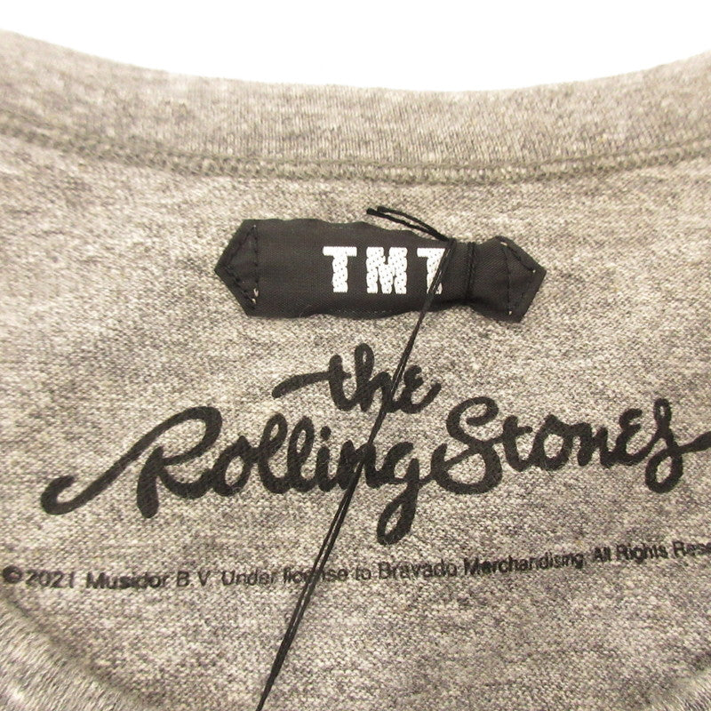 TMT | TMT Short Sleeve T-Shirt TCS-S21RS01 Gray Size: XL