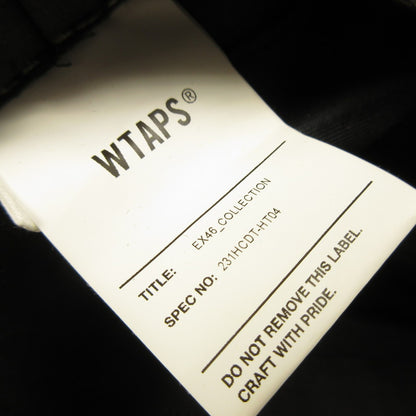 【中古】W)TAPS | ダブルタップス BUCKET 02 / HAT / POLY. TWILL ハット 231HCDT-HT04 サイズ：02 ブラック