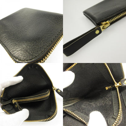 【中古】 ダブルラウンドファスナー財布 長財布 GS-22 ブラック