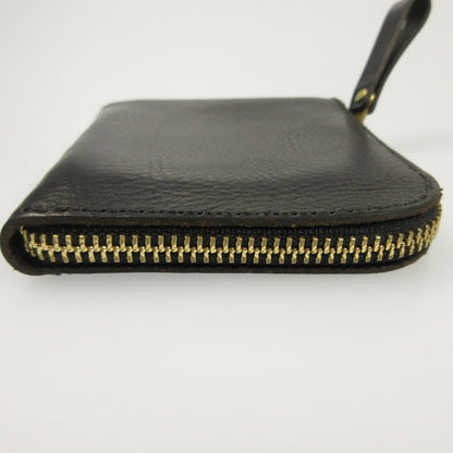 【中古】 ダブルラウンドファスナー財布 長財布 GS-22 ブラック