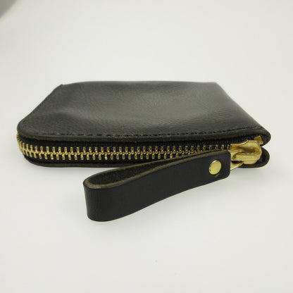 【中古】 ダブルラウンドファスナー財布 長財布 GS-22 ブラック