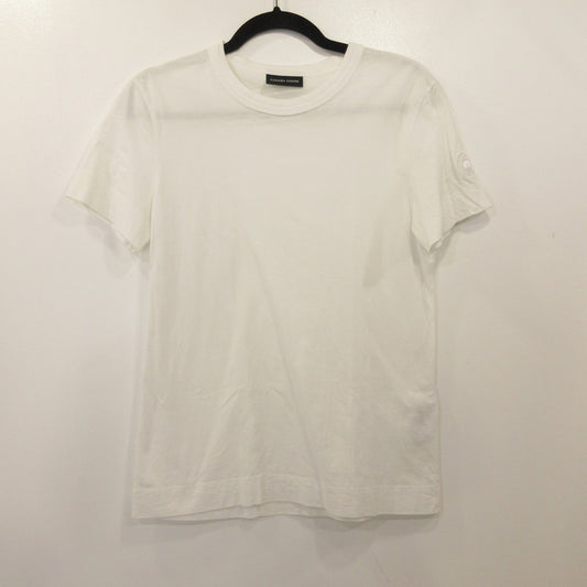 【中古】CANADA GOOSE | カナダグース ブロードビュー Tシャツ ホワイトレーベル 半袖Ｔシャツ 1400WW 国内正規品 ホワイト サイズ：S