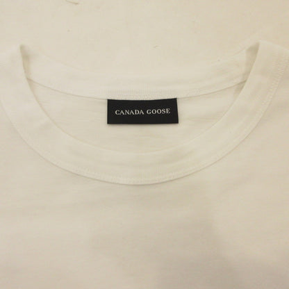 【中古】CANADA GOOSE | カナダグース ブロードビュー Tシャツ ホワイトレーベル 半袖Ｔシャツ 1400WW 国内正規品 ホワイト サイズ：S