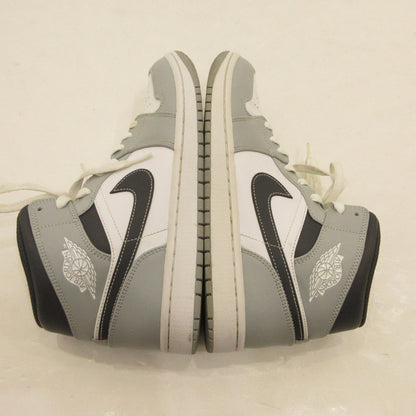 【中古】NIKE | ナイキ AIR JORDAN 1 MID GREYSCALE スニーカー 554724-078 2022S/S グレー 26.5cm