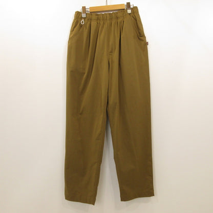 【中古】 “YOUR PANTS IS GOOD” ELASTIC BAGGIES パンツ ブラウン サイズ：L