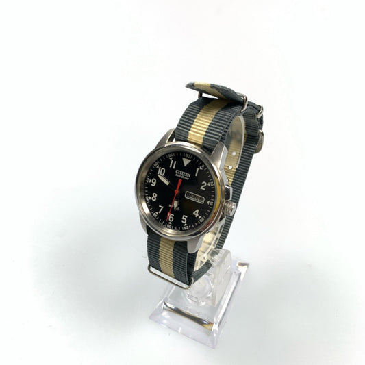 【中古】CITIZEN | シチズン Eco Drive 腕時計 BM8180-03E シルバー