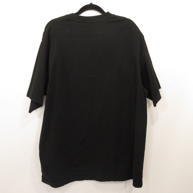 A BATHING APE | A BATHING APE PHOTO PRINT APE HEAD RELAXED FIT TEE Short-sleeved T-shirt 1L30-110-333 Black Size: M