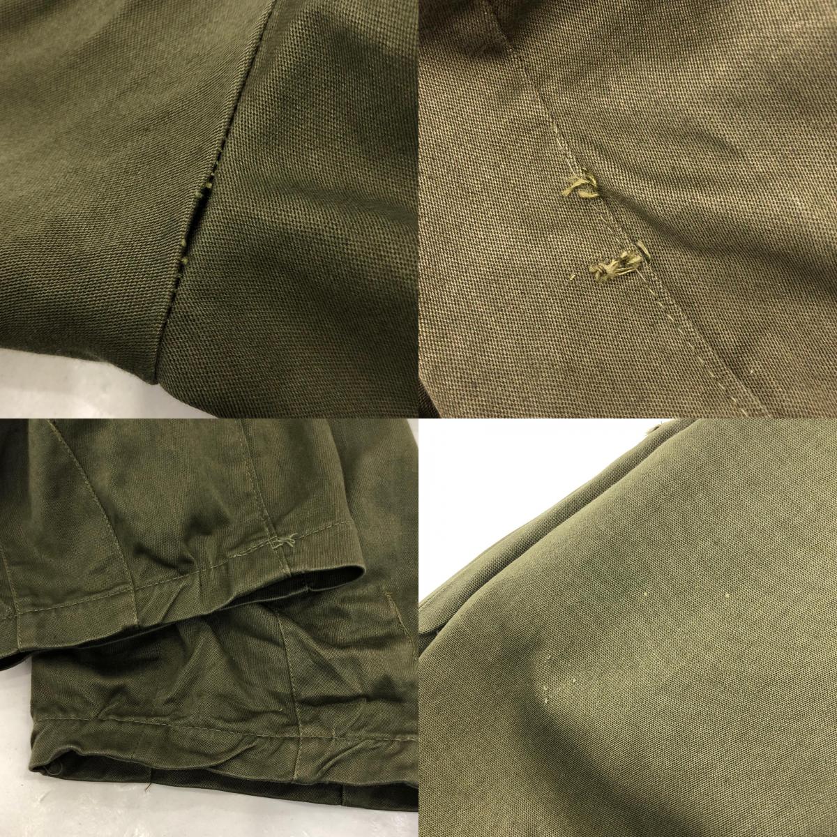 【中古】MILITARY衣料 | ミリタリーイリョウ パンツ 50-60s カーキ