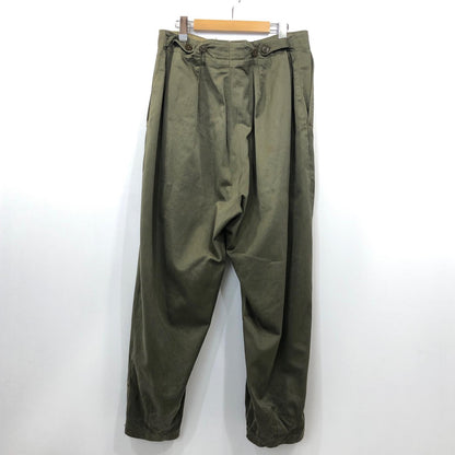 【中古】MILITARY衣料 | ミリタリーイリョウ パンツ 50-60s カーキ