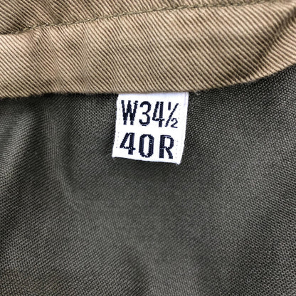 【中古】MILITARY衣料 | ミリタリーイリョウ パンツ 50-60s カーキ