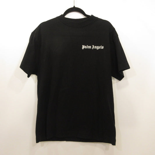 【中古】Palm Angels | パームエンジェルス ロゴTシャツ 半袖Ｔシャツ PMAA070C99JER001 並行品 ブラック サイズ：S
