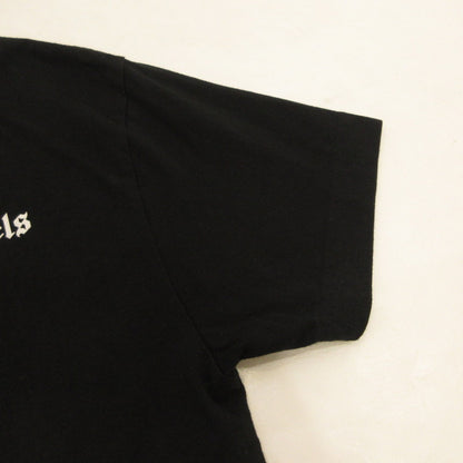 【中古】Palm Angels | パームエンジェルス ロゴTシャツ 半袖Ｔシャツ PMAA070C99JER001 並行品 ブラック サイズ：S