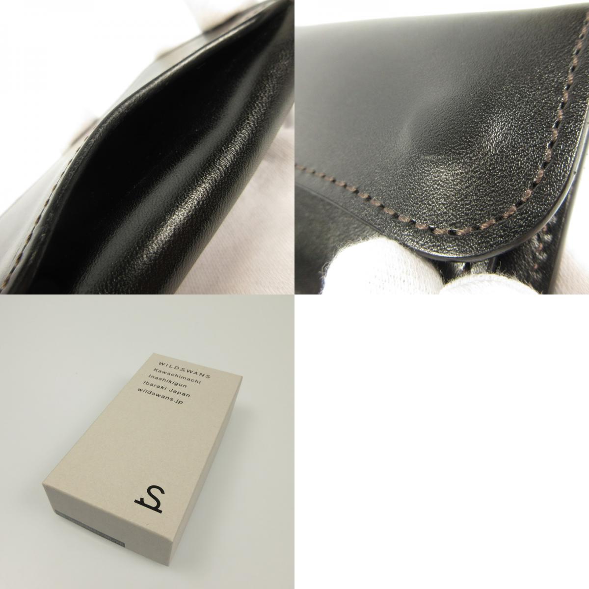 【中古】WILDSWANS | ワイルドスワンズ TONGUE コインケース CSS-TONGUE(CL)/SD/BK ブラック