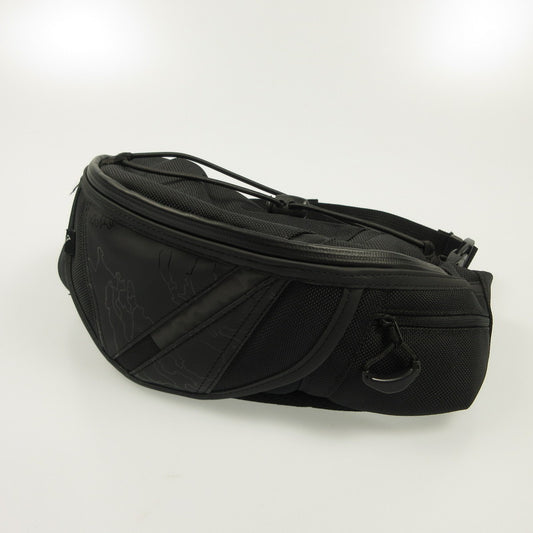 【中古】KUSHITANI | クシタニ WAIST BAG ウエストバッグ K-3585B ブラック